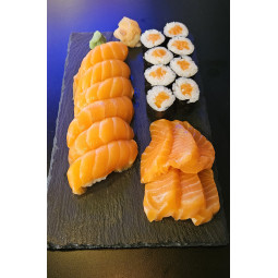 Sushi e Sashimi Salmon